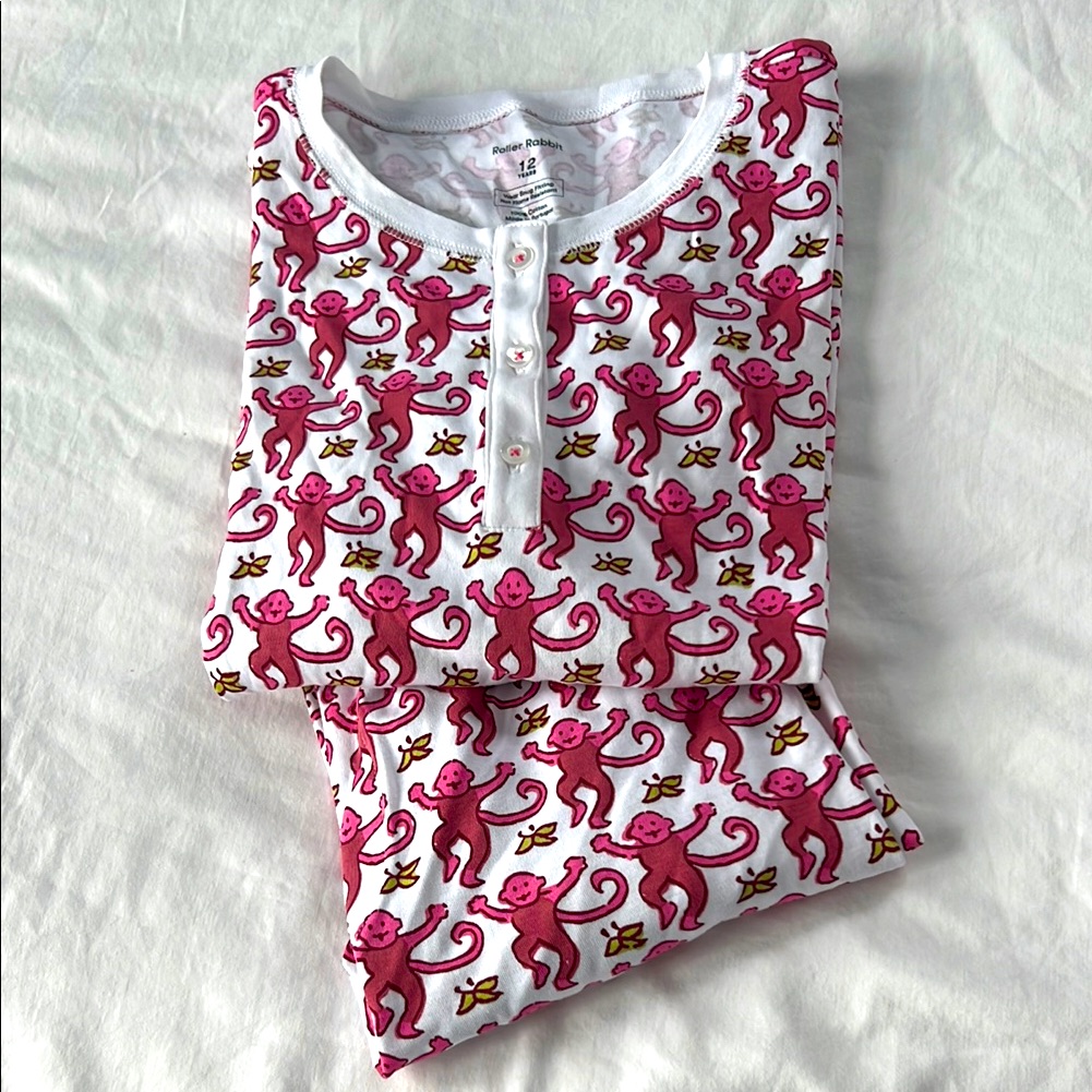 Brand New Iconic Roller Rabbit Kids Monkey Pajamas Brand New Iconic Roller Rabbit Kids Monkey Pajamas